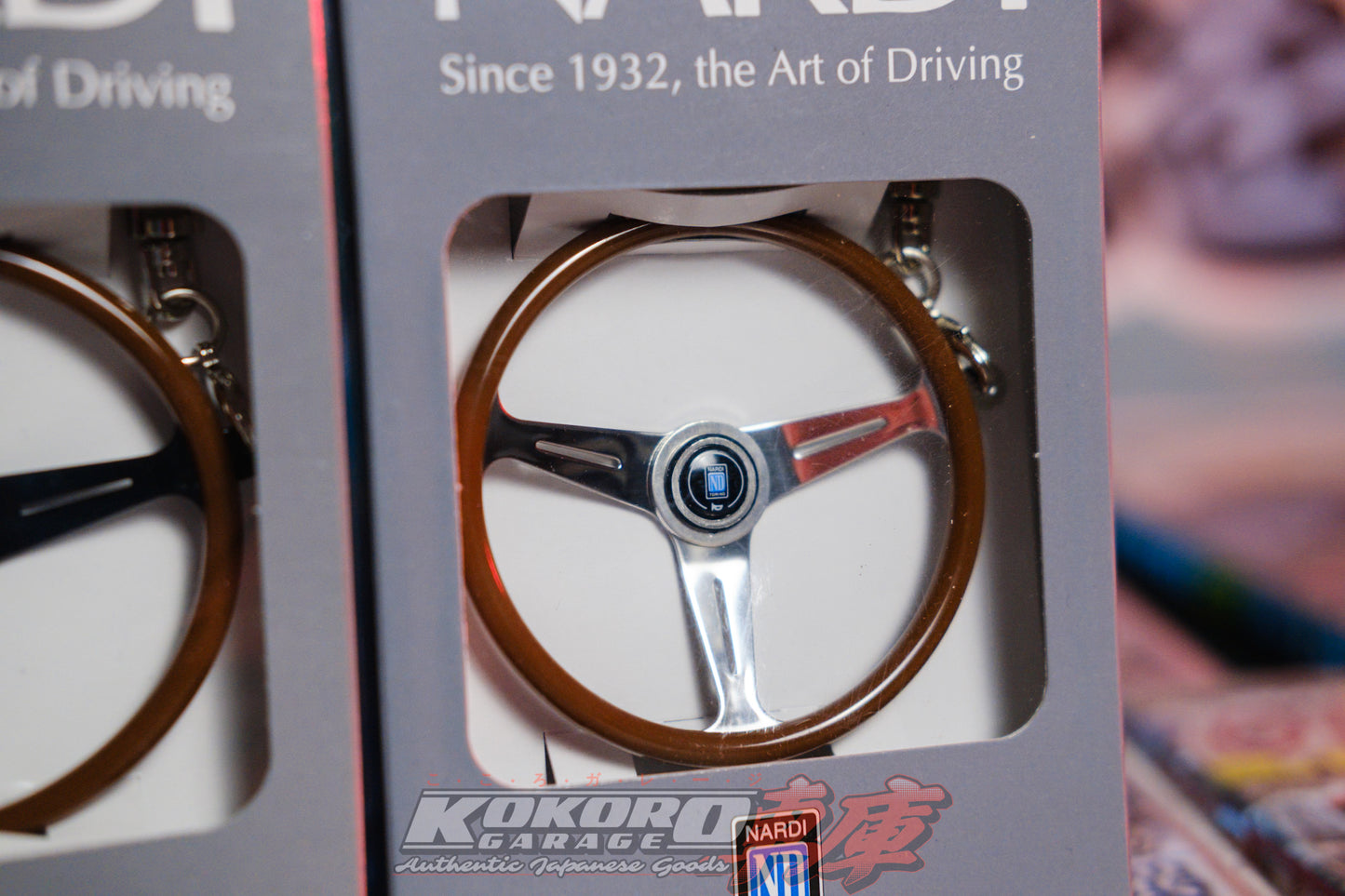 Nardi Steering Wheel Keychain