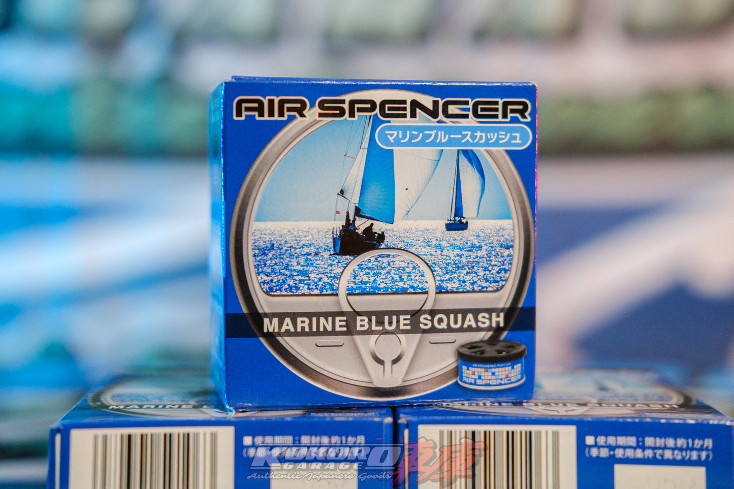 Air Spencer Cartridge Marine Blue Squash Eikosha JDM Air Freshener A106