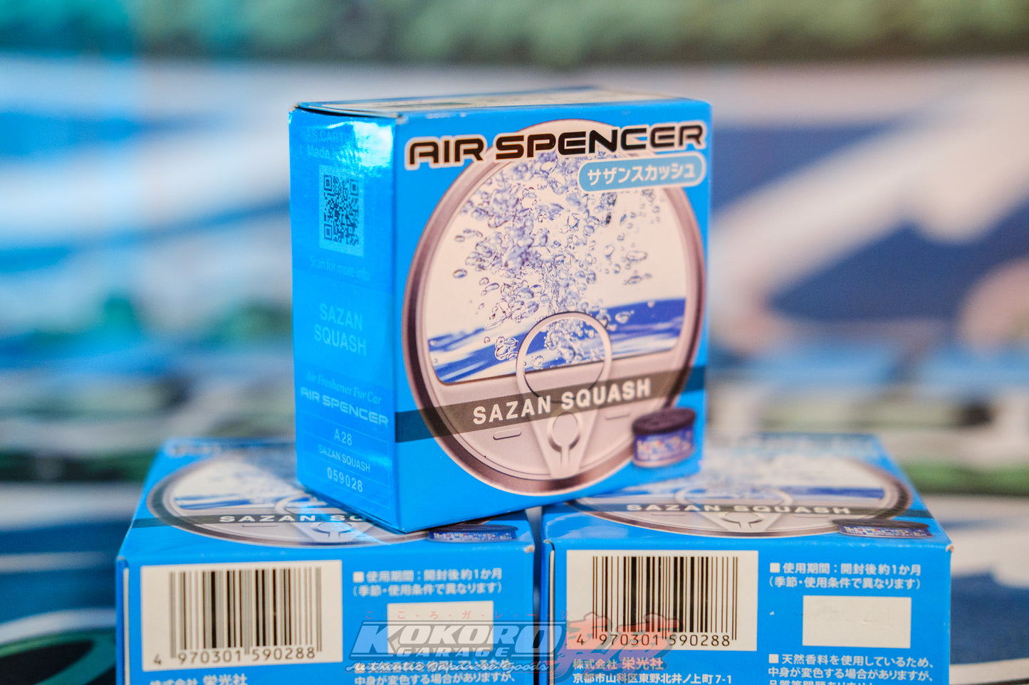 Air Spencer Cartridge Sazan Squash Eikosha JDM Air Freshener A28