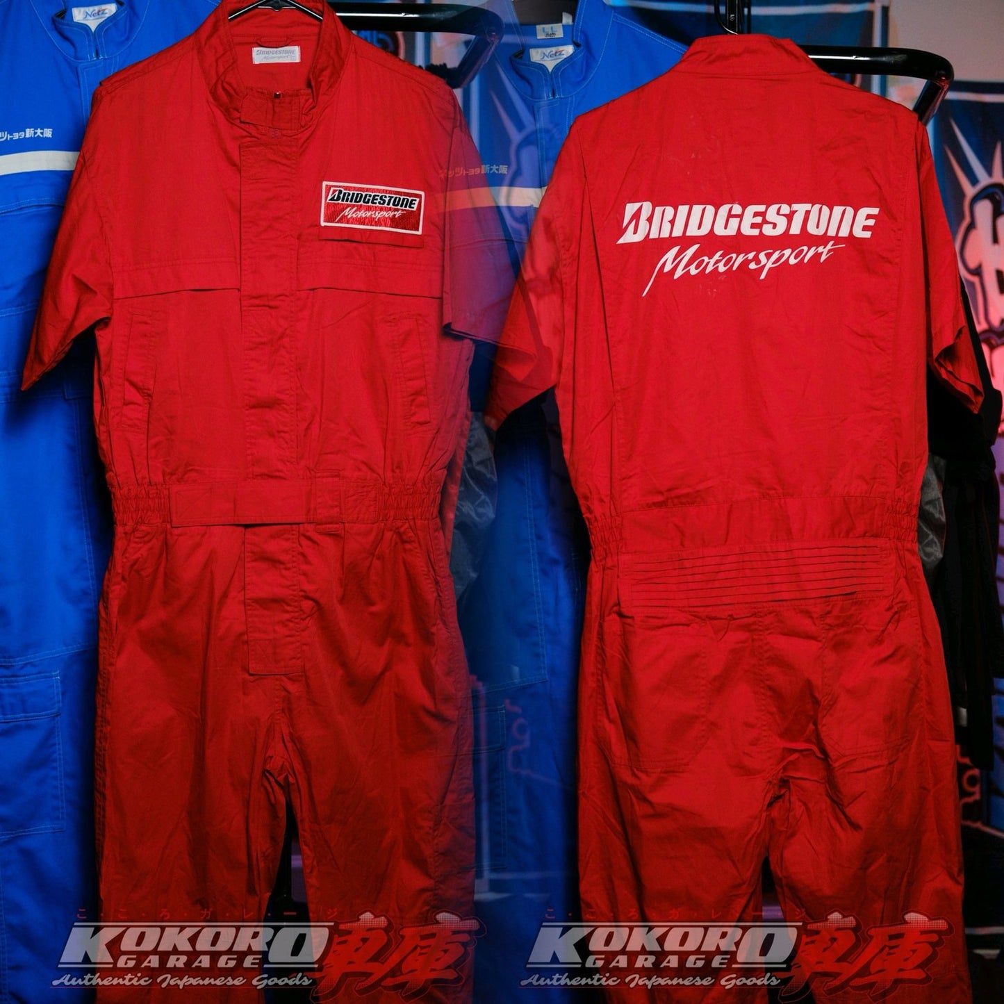 Authentic JDM Bridgestone Tires Coveralls (Tsunagi)