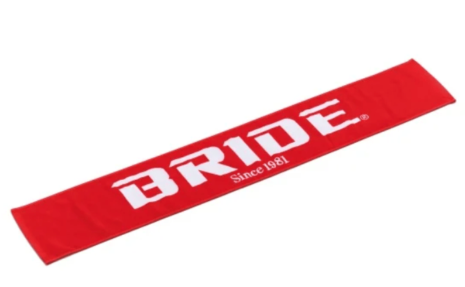 BRIDE Japan "Muffler" Tenugui Towel - Red