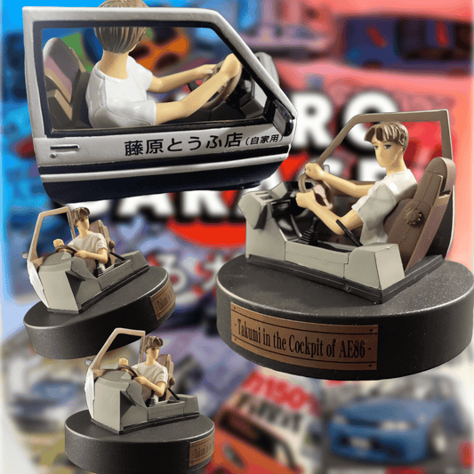 Initial D Takumi Fujiwara Interior AE86 Trueno Vignette Collection