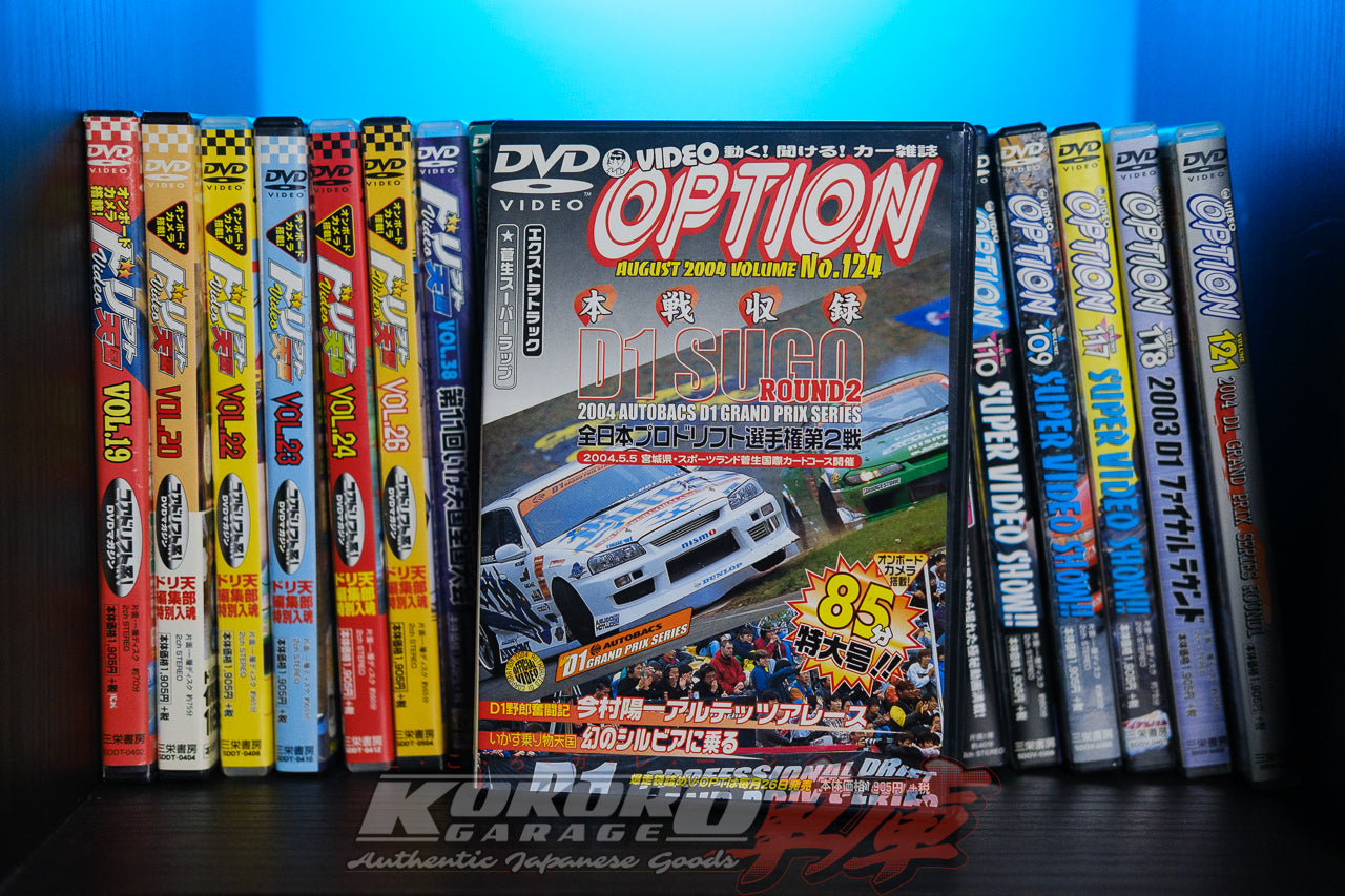 Option Video DVD Volume No.124 - August 2004