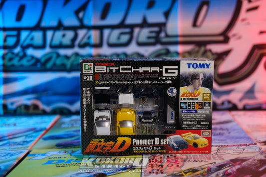 TOMY TOMICA INITIAL D BIT CHAR-G PROJECT D SET