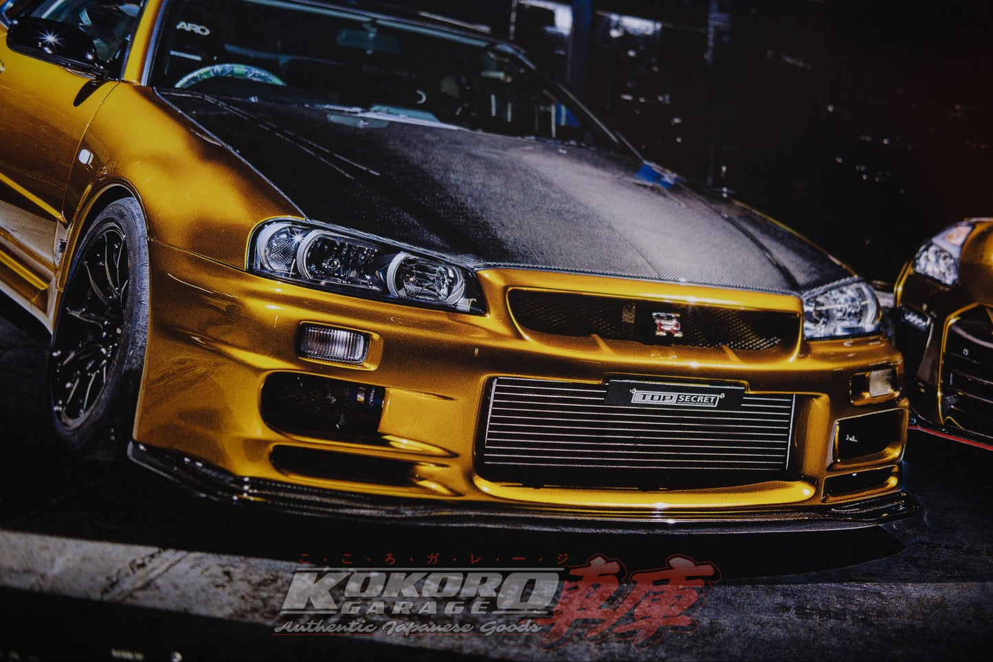 Top Secret Japan Double Sided Poster - Tokyo Auto Salon 2024