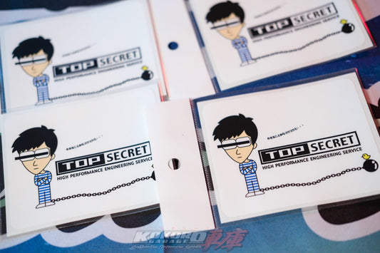 Top Secret Japan Smoky Nagata Sticker